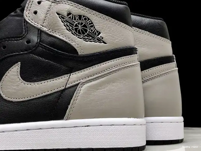 Cheap Husky OG Retro Grey Shadow 1 Black High 555088-013 Air Jordan 0524